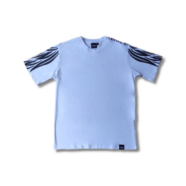 T-shirt con ali schiena