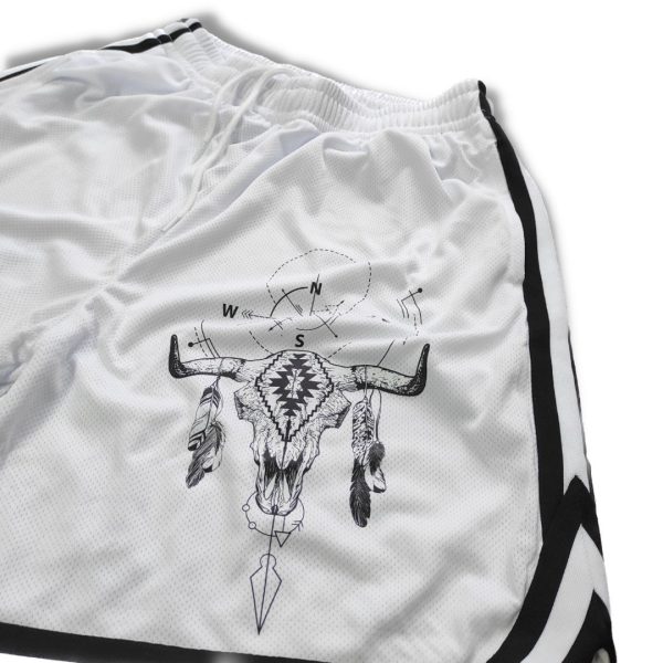 pantaloncino bianco sportivo