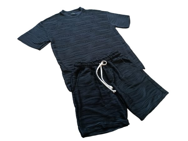 Coordinato uomo estivo nero