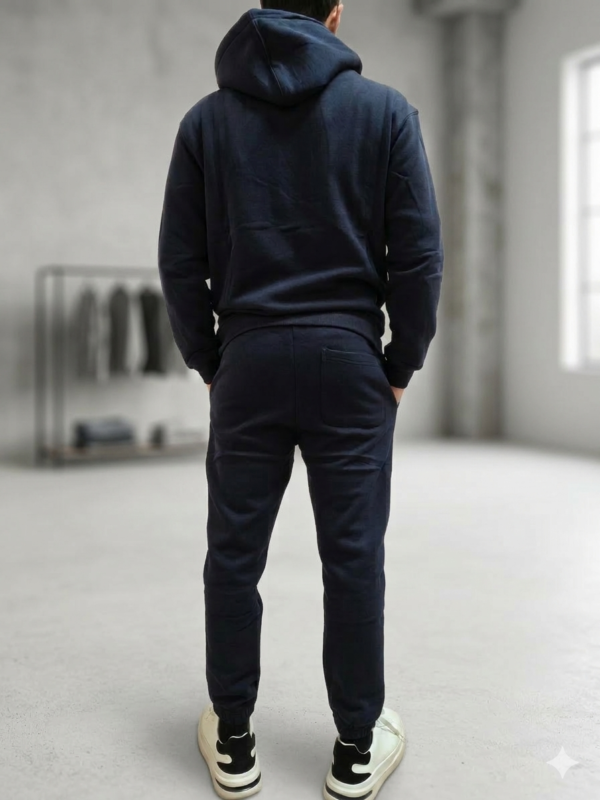 tuta blu uomo sportiva