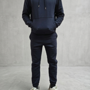 tuta blu uomo sportiva