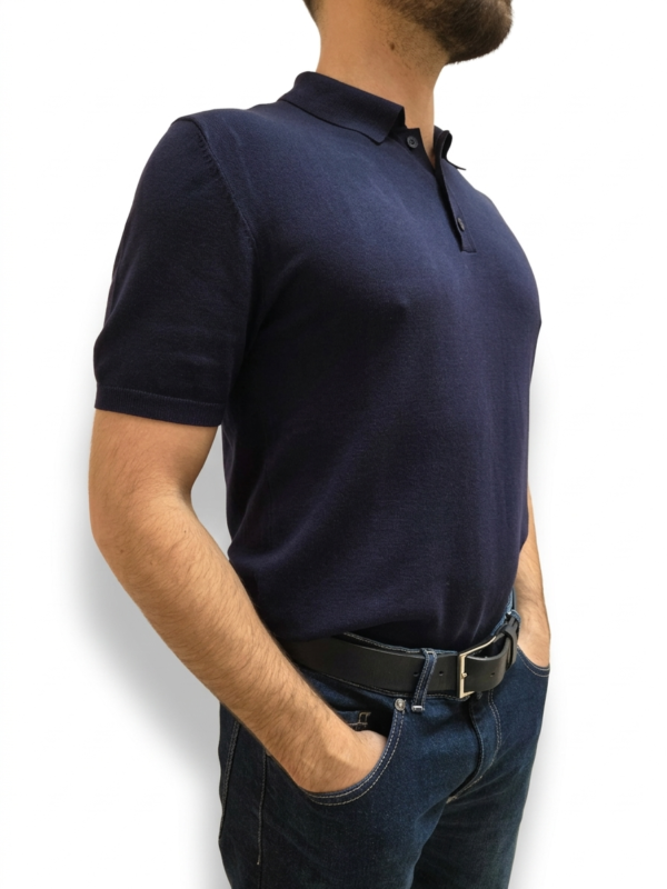 Polo uomo blu