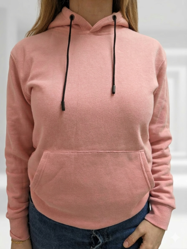 felpa rosa donna