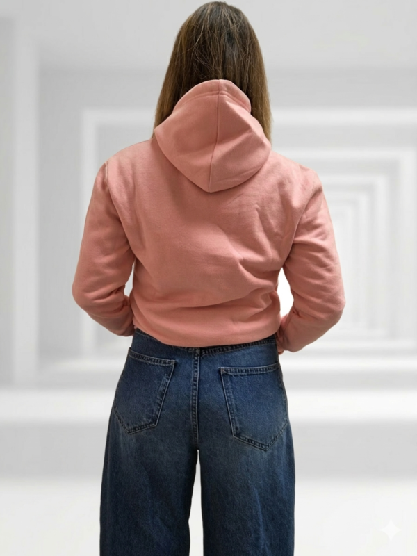 felpa rosa donna
