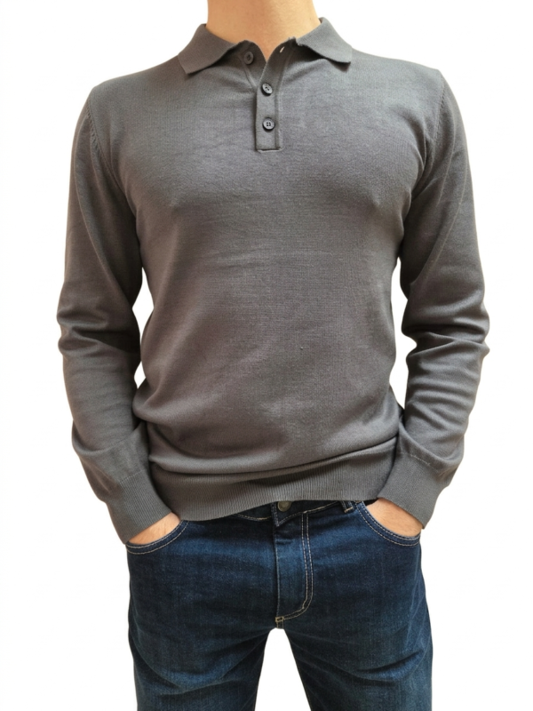 polo manica lunga fabrizio corona