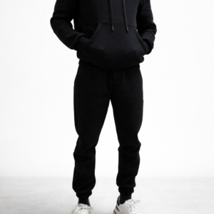 tuta sportiva nera uomo